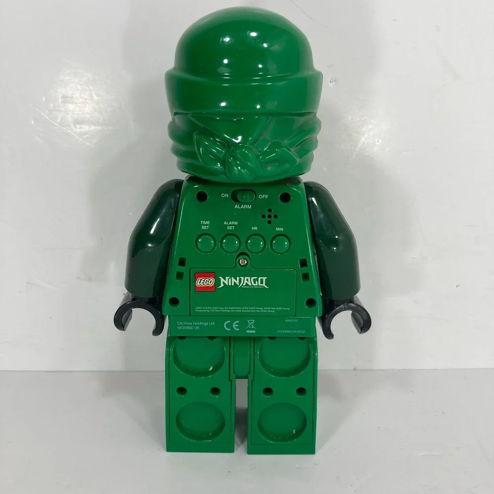 LEGO Ninjago Lloyd 2012 ZX Rise of the Snakes 9" Digital LCD Alarm Clock - Picture 6 of 8